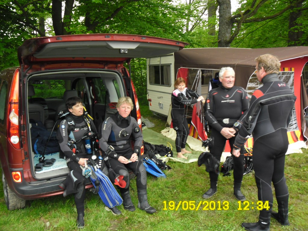 Le GPSC de Chauny en camping en Belgique